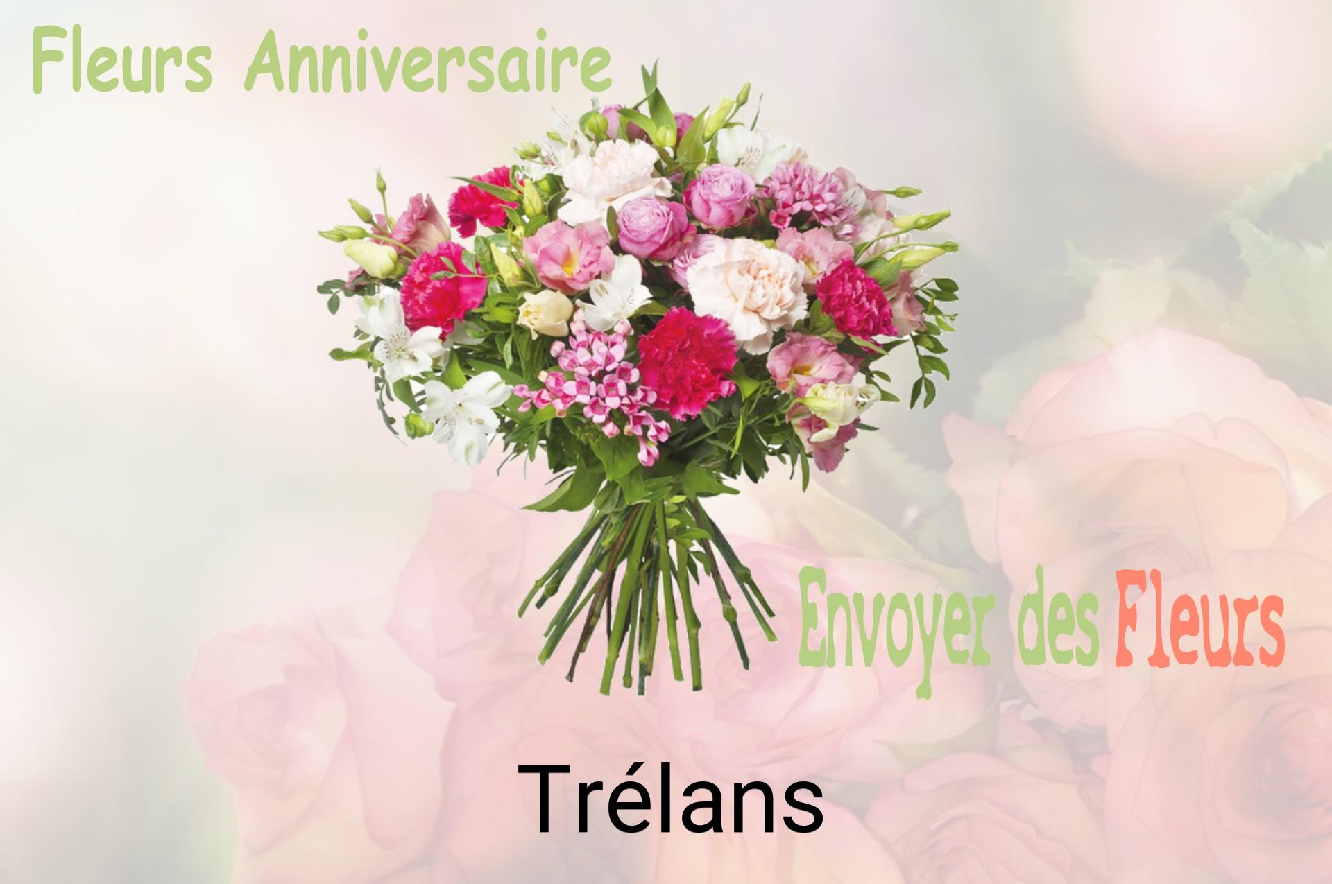 Bouquet de fleurs d’anniversaire livré à Trélans